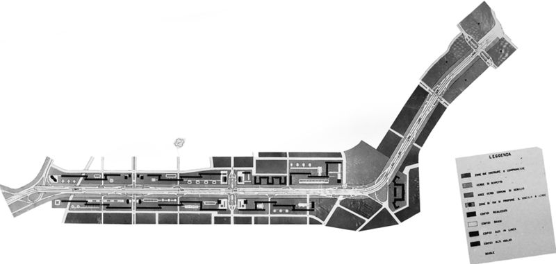 Fase studio 1958. Planimetria