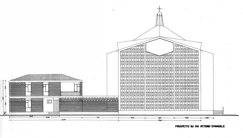 Prospetto su via Vittorio Emanuele