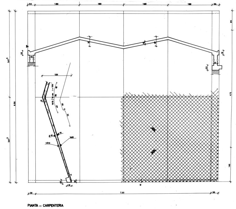 Dettagli costruttivi: soletta, pianta