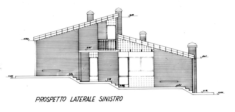 Prospetto laterale sinistro