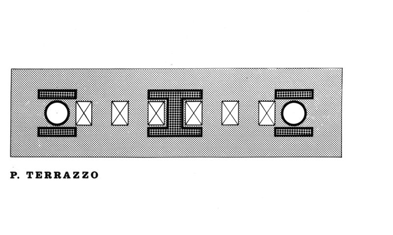 Schema distributivo terrazza