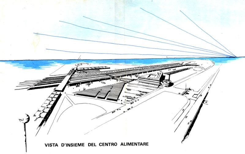 Vista del centro alimentare