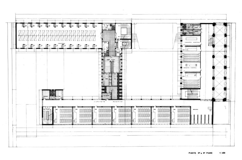 Pianta 3° e 4°  piano