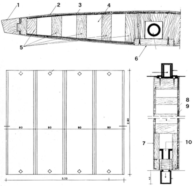 Dettagli costruttivi quinte ruotanti