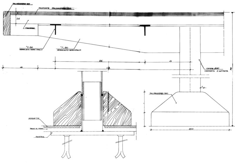 Cattedra dettagli costruttivi