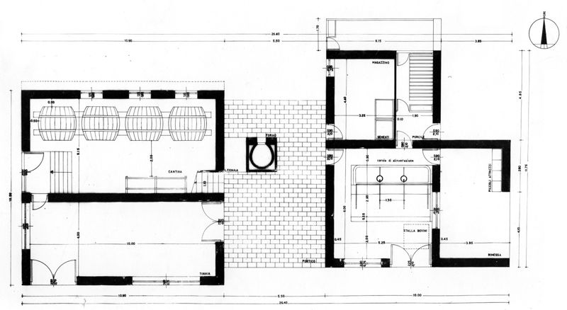 Progetto 1. Pianta piano terra