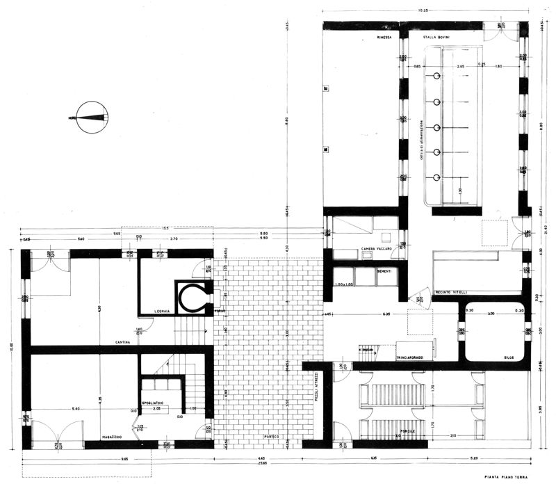 Progetto 2. Pianta piano terra