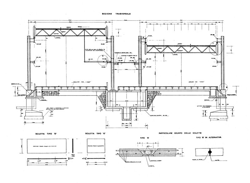 Progetto es. del settore E - Strutture. Sezione trasversale