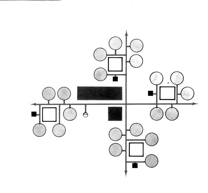 Primary school. Modello a nuclei. Schema distributivo