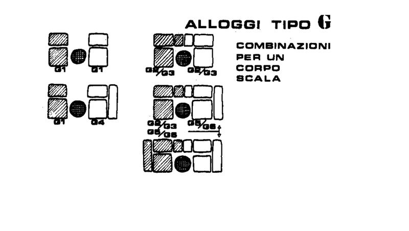 Esempi di aggregazione in pianta. Tipo G