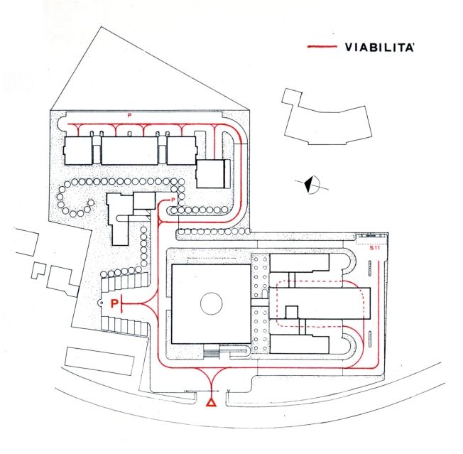 Studio di fattibilità. Studio assetto planivolumetrico. Viabilità