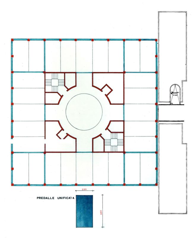 Studio di fattibilità. Studio zone operativa e logistica a livello costruttivo. Zona operativa