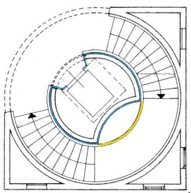 Progetto esecutivo zona operativa. Ascensore, dettagli costruttivi rivestimento inox